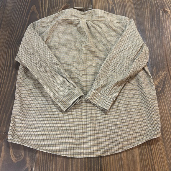 🧥 L.L.‎ Bean Wicked Good Flannel Shirt Men's XXL 🐻 Houndstooth Traditional Fit - Picture 7 of 7